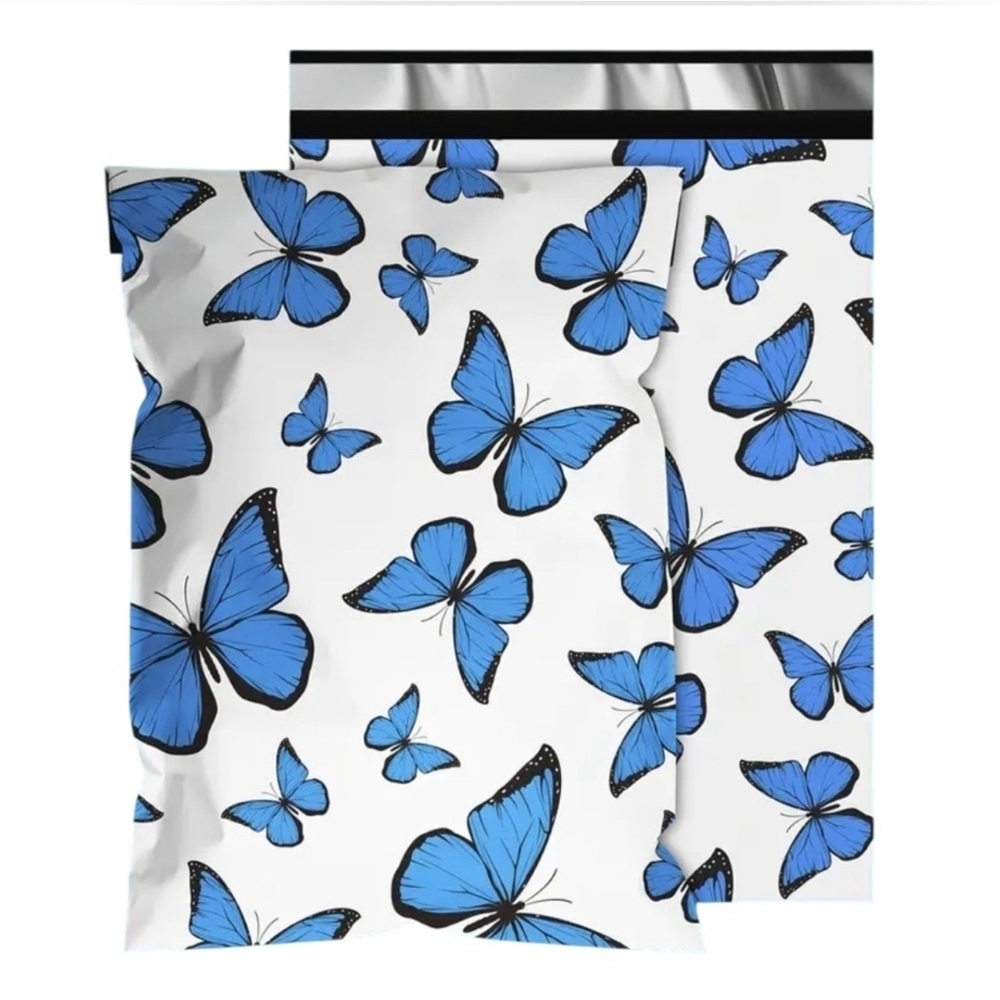 Blue Butterfly Polymailer Bundle - Picture 2 of 4